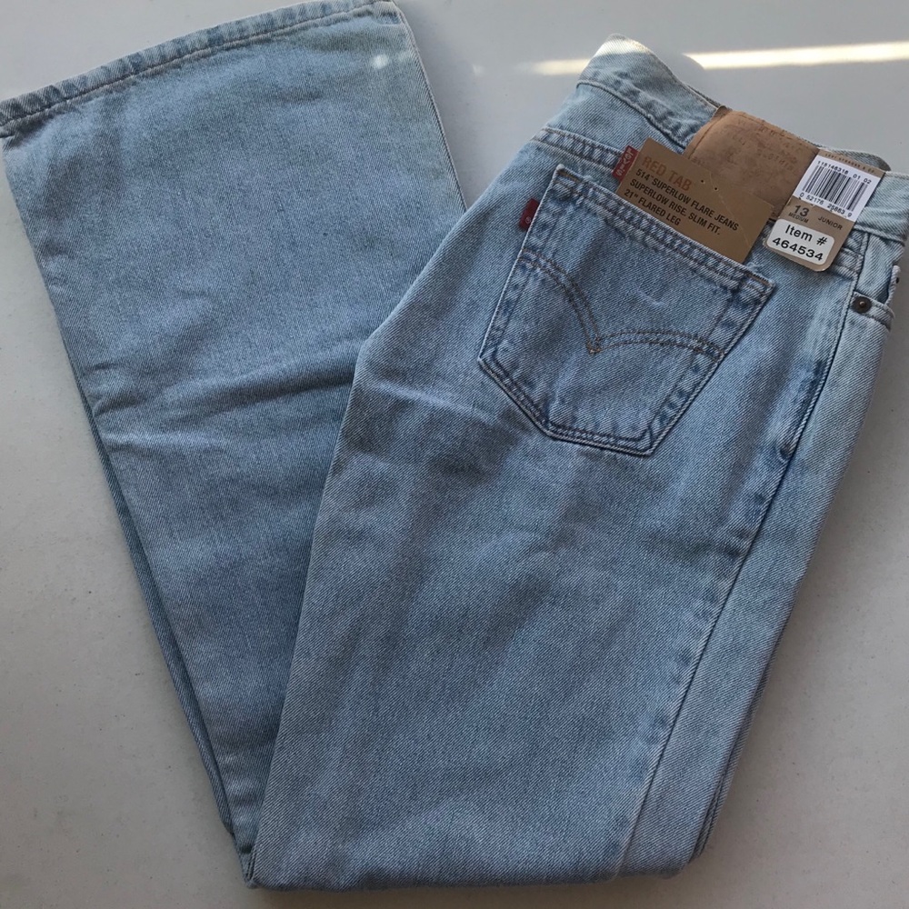 LEVI’S | Y2K 514 Super Low Flare Leg Jeans